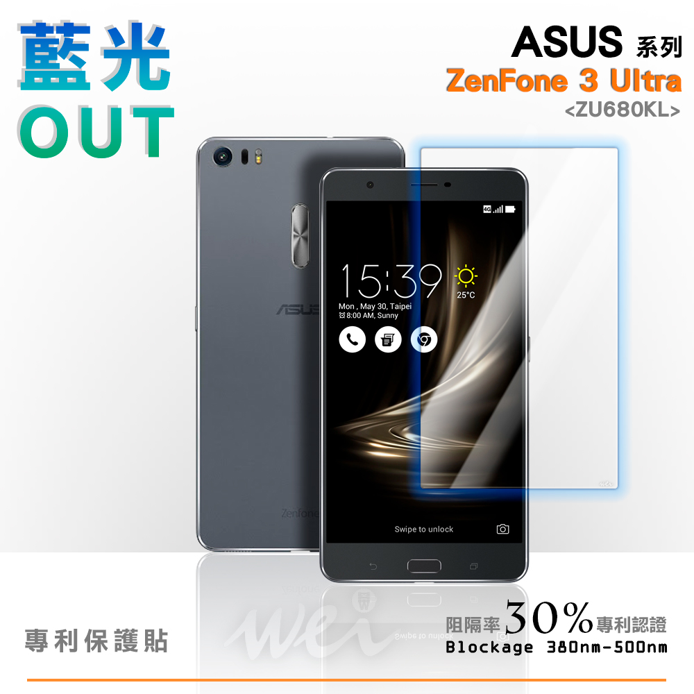 膜力威 ASUS ZenFone 3 Ultra (ZU680KL) 專利抗藍光保護貼